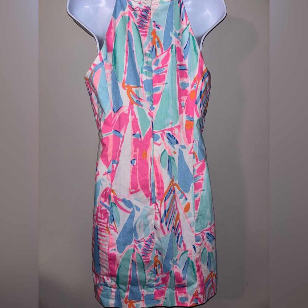 Lilly Pulitzer Pink and Blue Swim Cover-Up - Picture 2 of 5